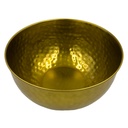 Bowl deco metal 20x20x11cm
