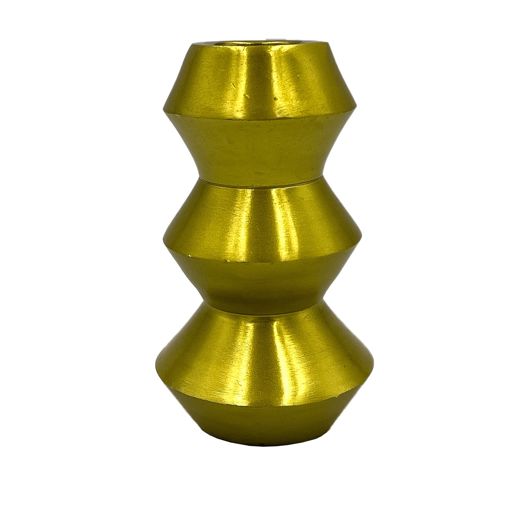 Candelabro dorado 10,5cm