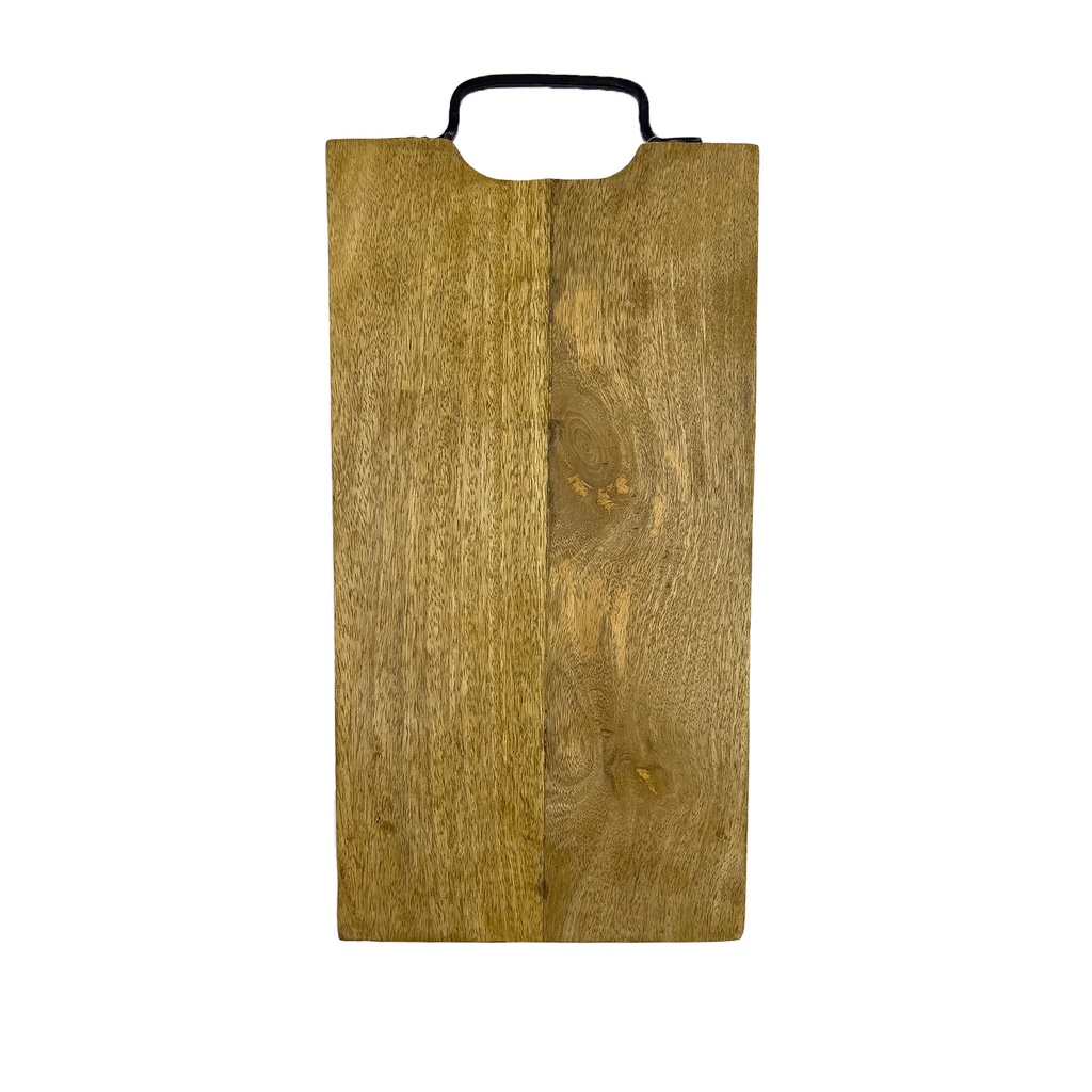 Tabla madera con asa 42x20cm
