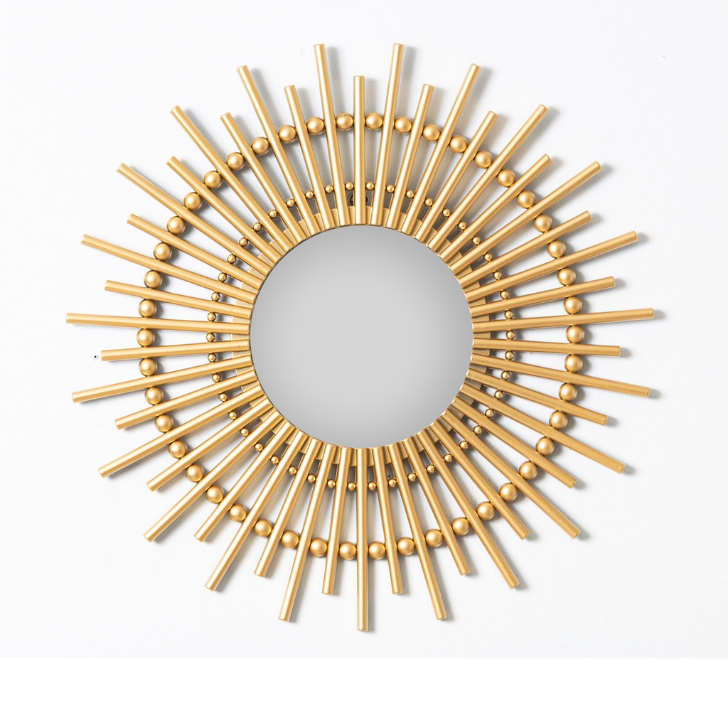 Espejo Mia dorado 50cm
