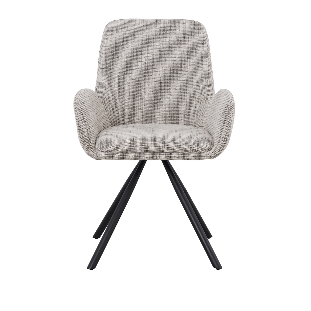 Silla comedor Yelcho café claro