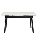 Mesa extensible 6 puestos Burano blanco
