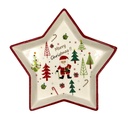 Pocillo navidad 23x22cm estrella