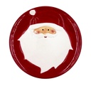 Plato navidad 21cm Santa