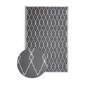 Alfombra Exterior PP rombos gris 270x180cm