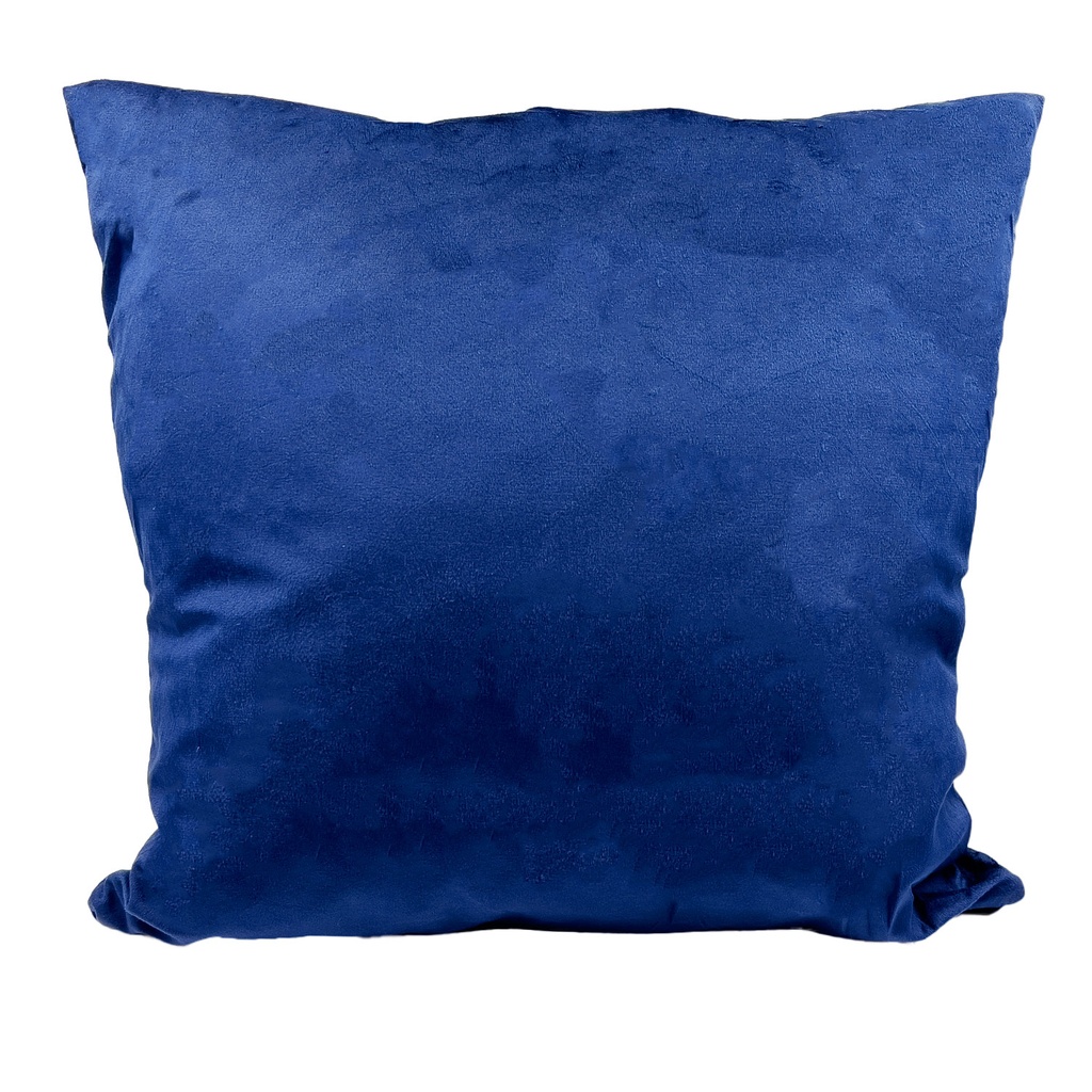 Cojín velvet azul marino 45x45cm