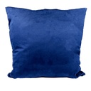 Cojín velvet azul marino 45x45cm