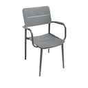 Silla Terraza Granada negro 