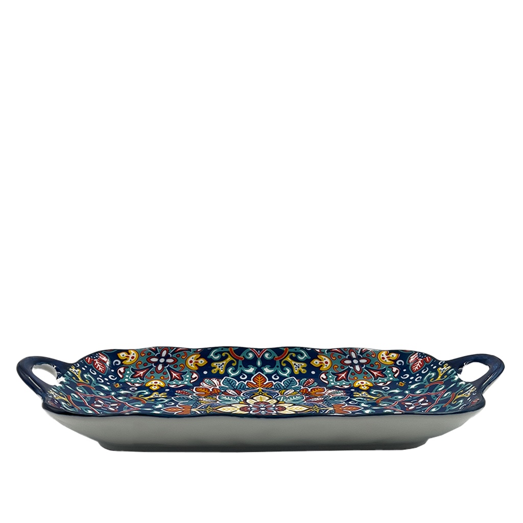 Fuente rectangular Marrakesh 32cm
