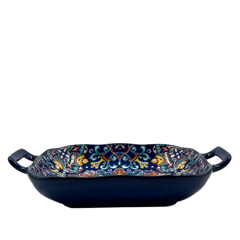 Fuente cuadrada Marrakesh 23cm