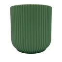 Macetero ranurado menta 14cm