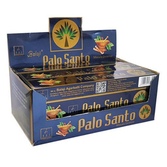Incienso Natural Palo Santo Balaji