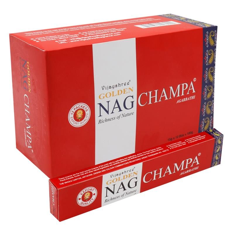 Incienso Nag Champa Rojo Vijayshree