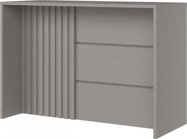 Isla comedor Americana gris