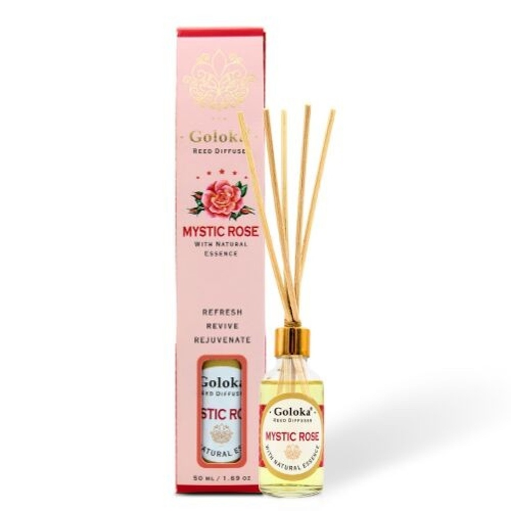 Difusor Aromatico Varillas Rosa - Goloka