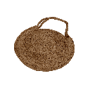Bolso yute redondo 40cm