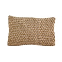 Cojín Pet tejido beige 30x50cm