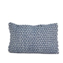 Cojín Pet tejido azul 30x50cm