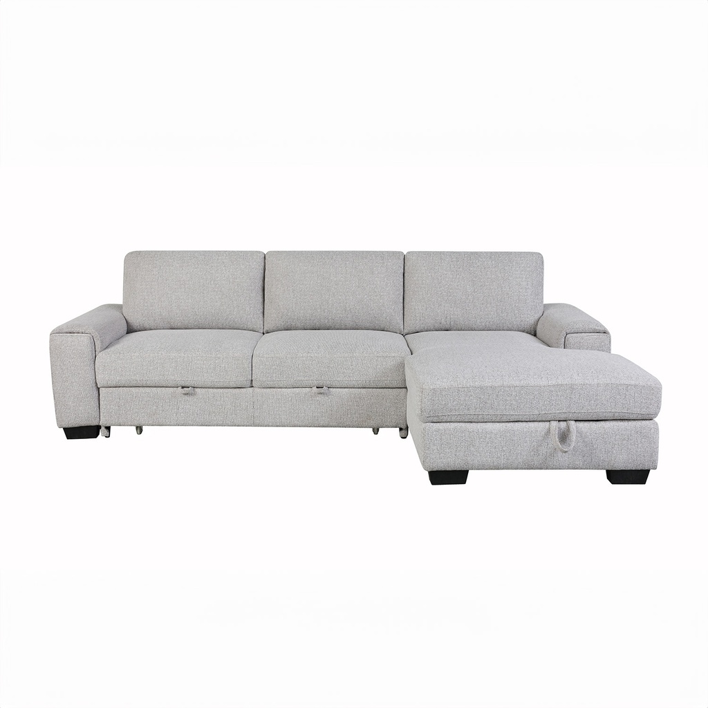 Sofá cama seccional Romano gris