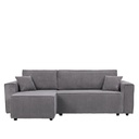Sofá cama seccional Vito gris