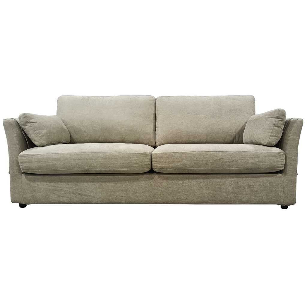 Sofá 3 cuerpos Livonia gris claro