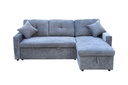 Sofá cama 3 cuerpos James azul