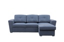 Sofá cama seccional Asher gris oscuro