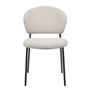 Silla comedor Praia gris claro
