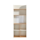 Librero infantil Mosi blanco madera