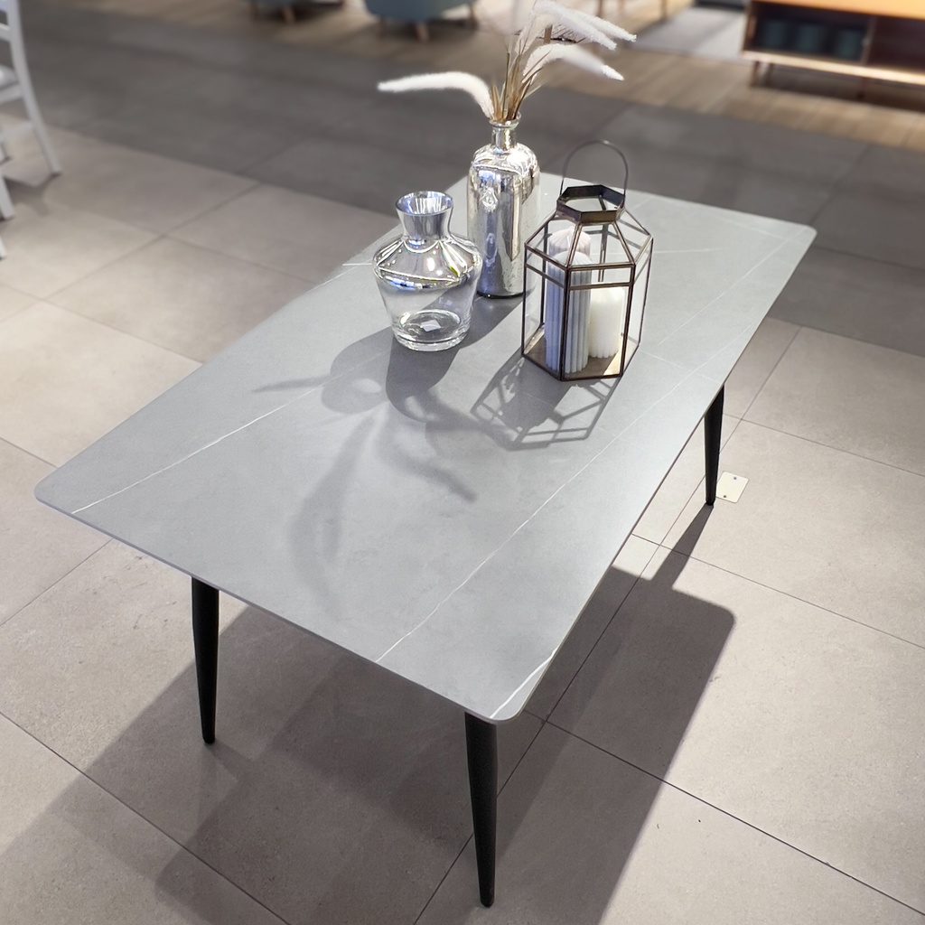 Mesa comedor 4 puestos Cagliari gris