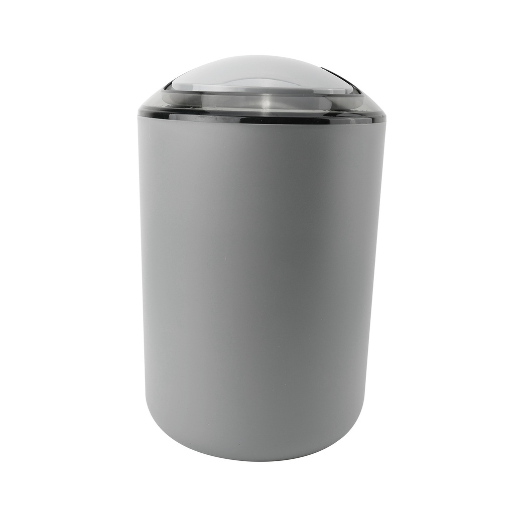 Papelero plático gris 3L