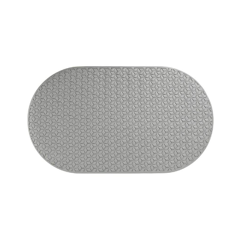 Antideslizante tina gris 68x38cm