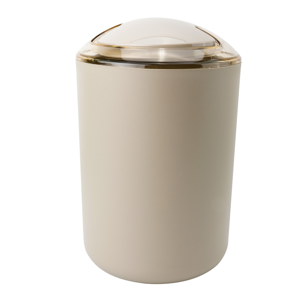 Papelero plástico beige 3L