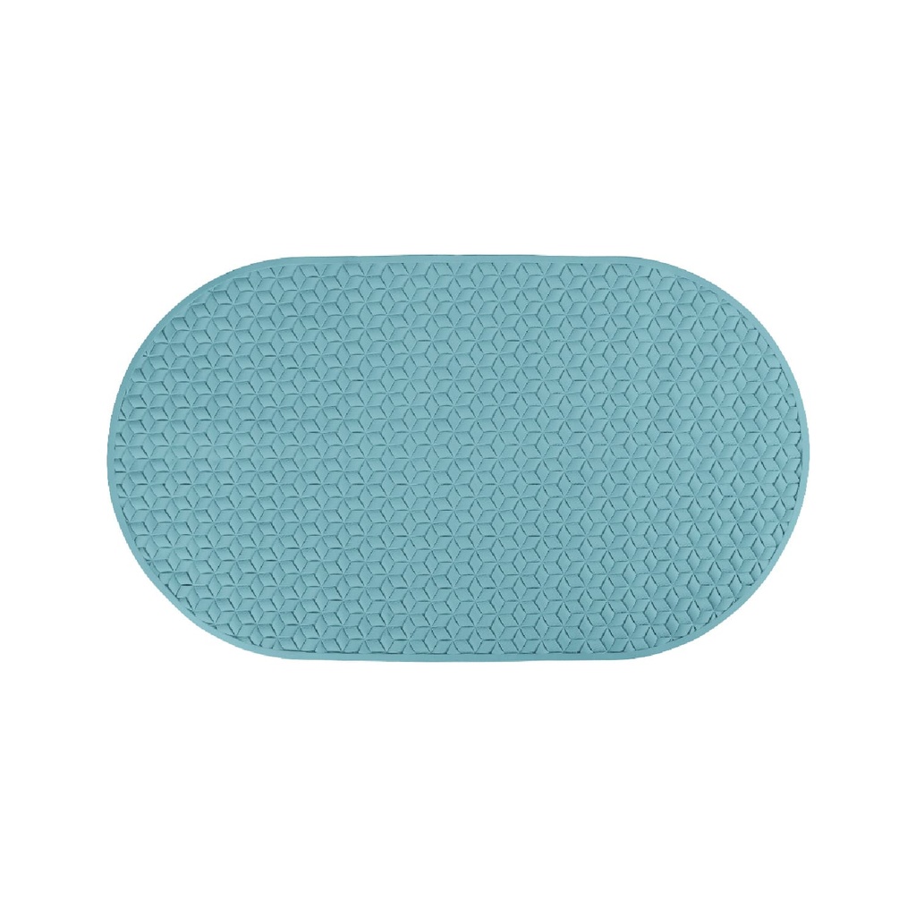 Antideslizante tina celeste 68x38cm