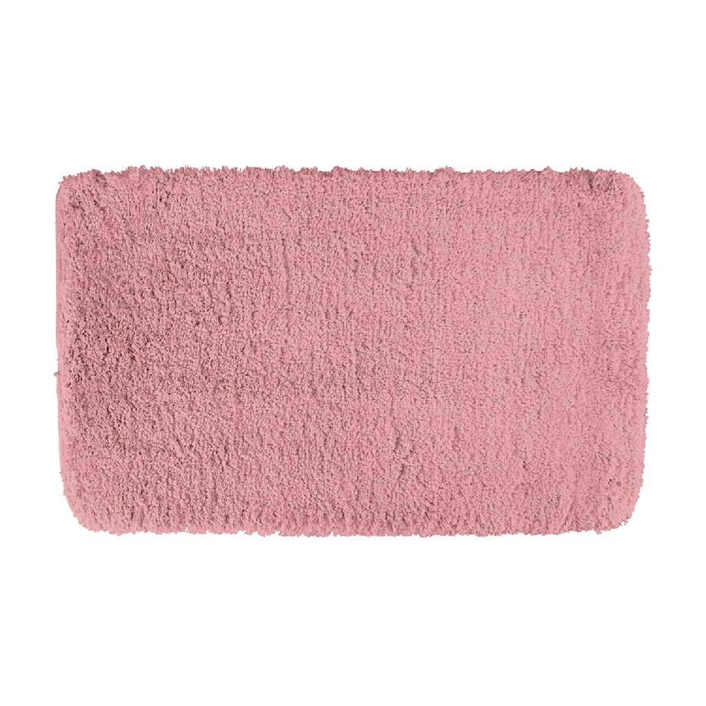 Piso de baño liso rosado 75x45cm