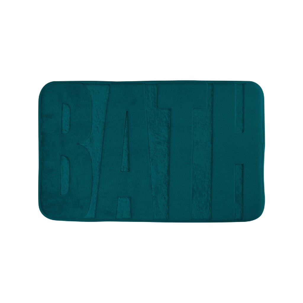 Piso de baño Bath turquesa 75x45cm