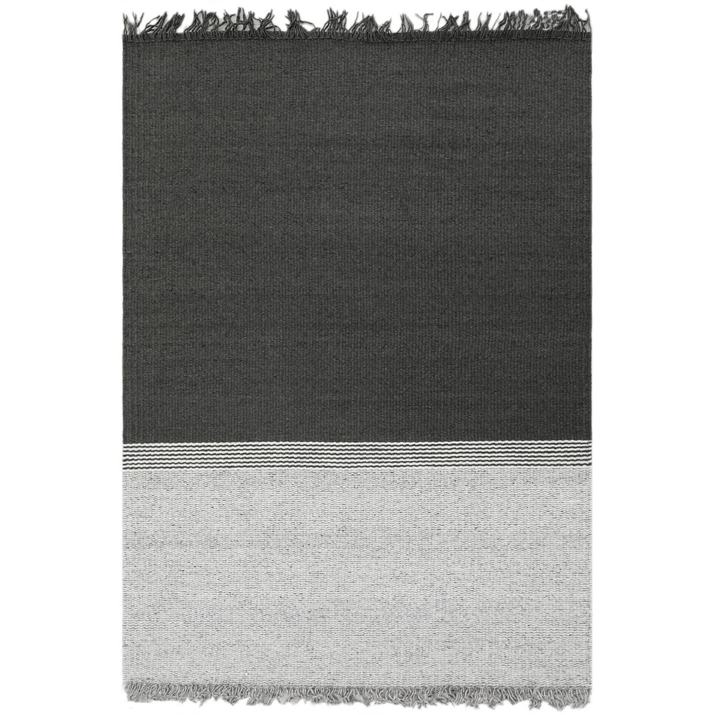 Alfombra 180x270cm Ogato marfil/grafito