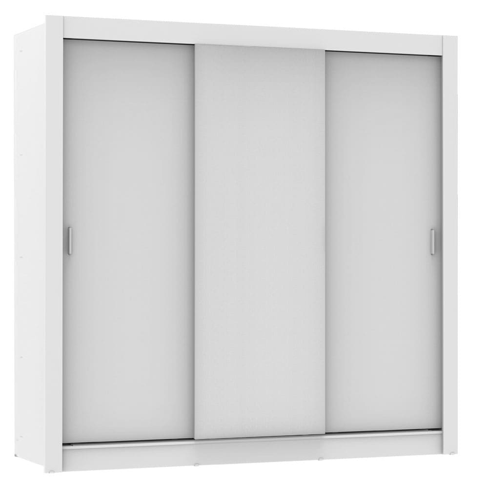 Closet Lyon 3 puertas 2 cajones blanco