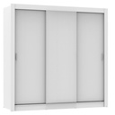 Closet Lyon 3 puertas 2 cajones blanco