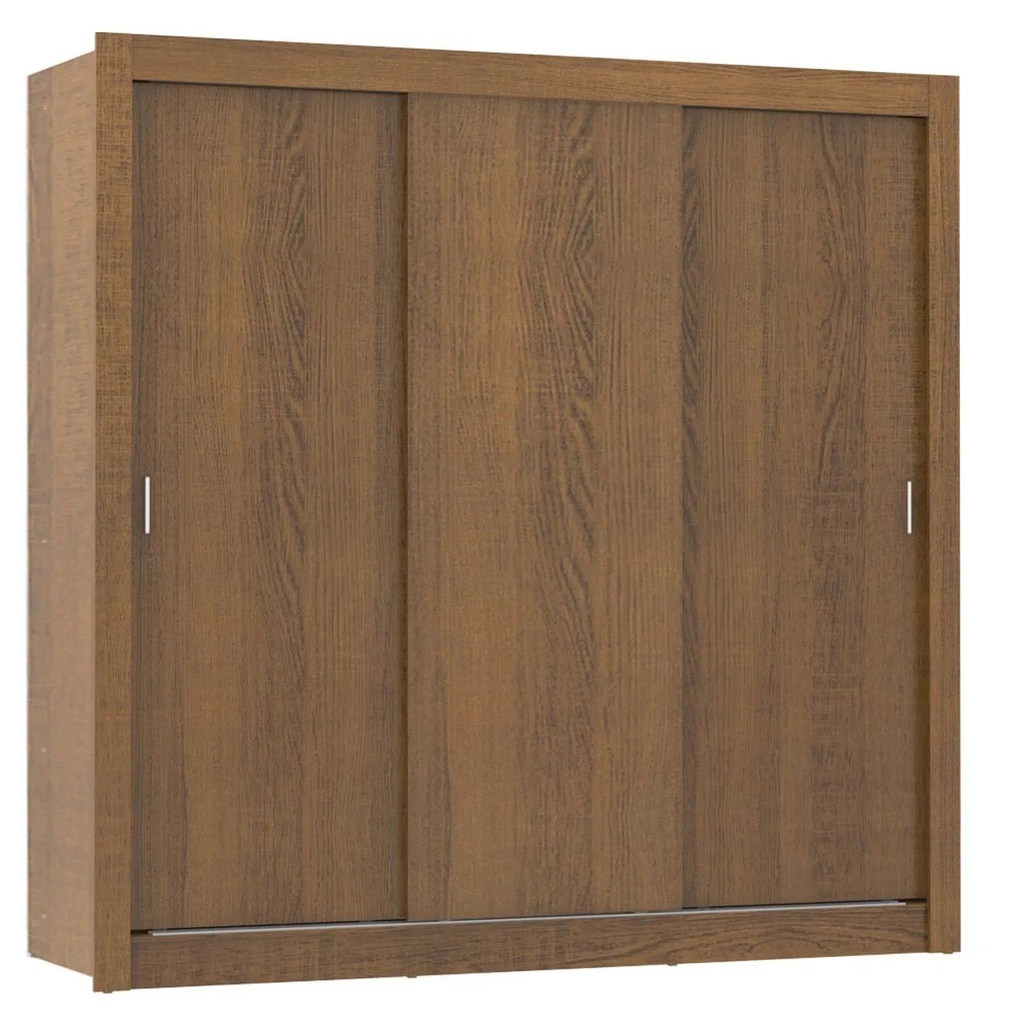Closet Lyon 3 puertas 2 cajones rustic
