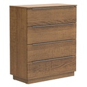 Cómoda Varese 4 cajones rustic