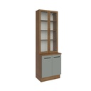[230040610] Vitrina Agata gris 70cm
