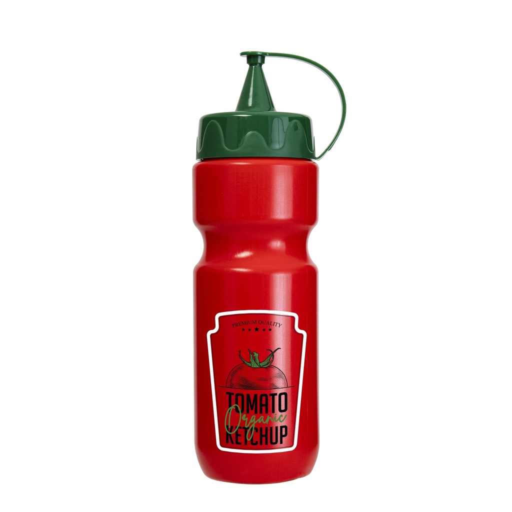 Botella plástica para ketchup 660ml
