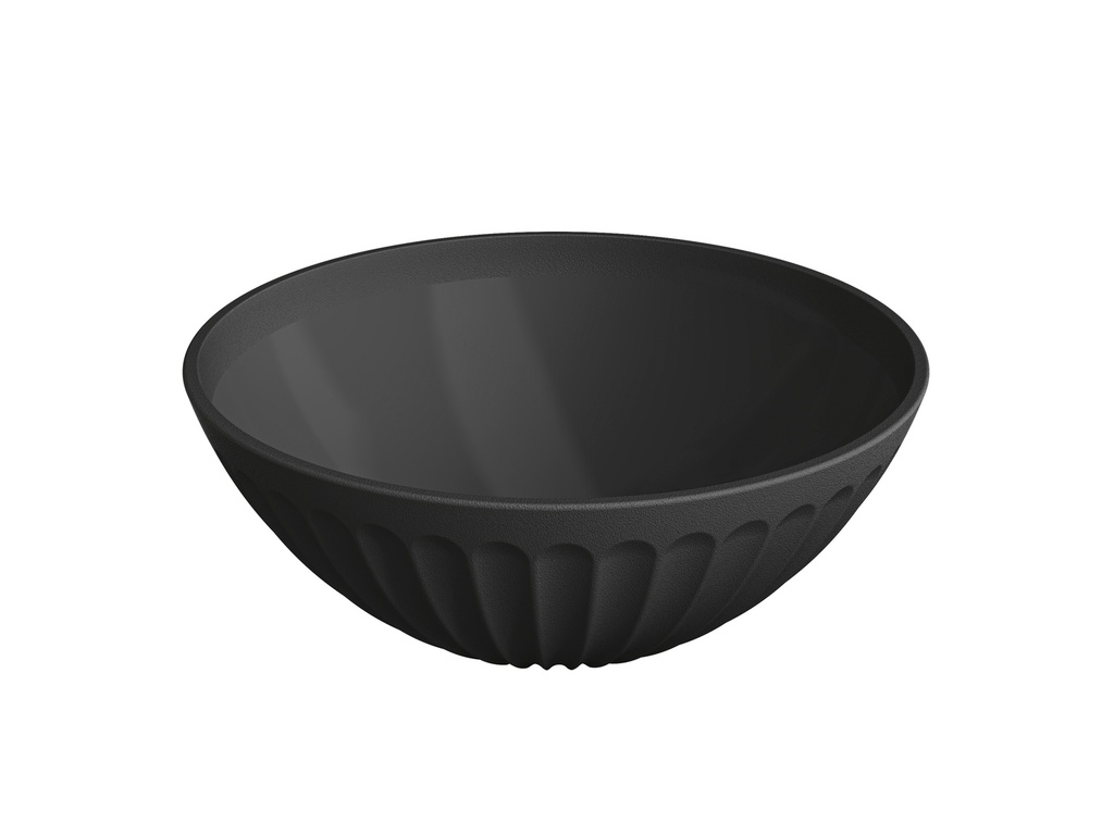 Bowl plástico negro 1L
