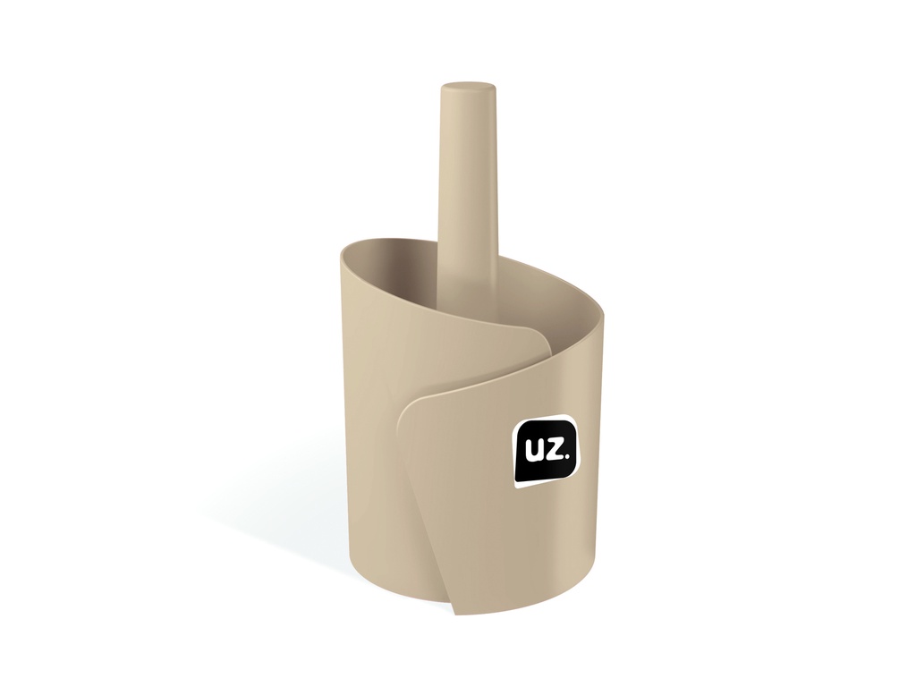 Porta rollo plástico beige 25cm