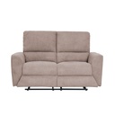 Sofá reclinable 2 cuerpos Alaska beige