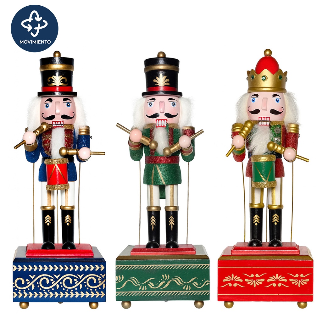 Caja musical cascanueces 33cm