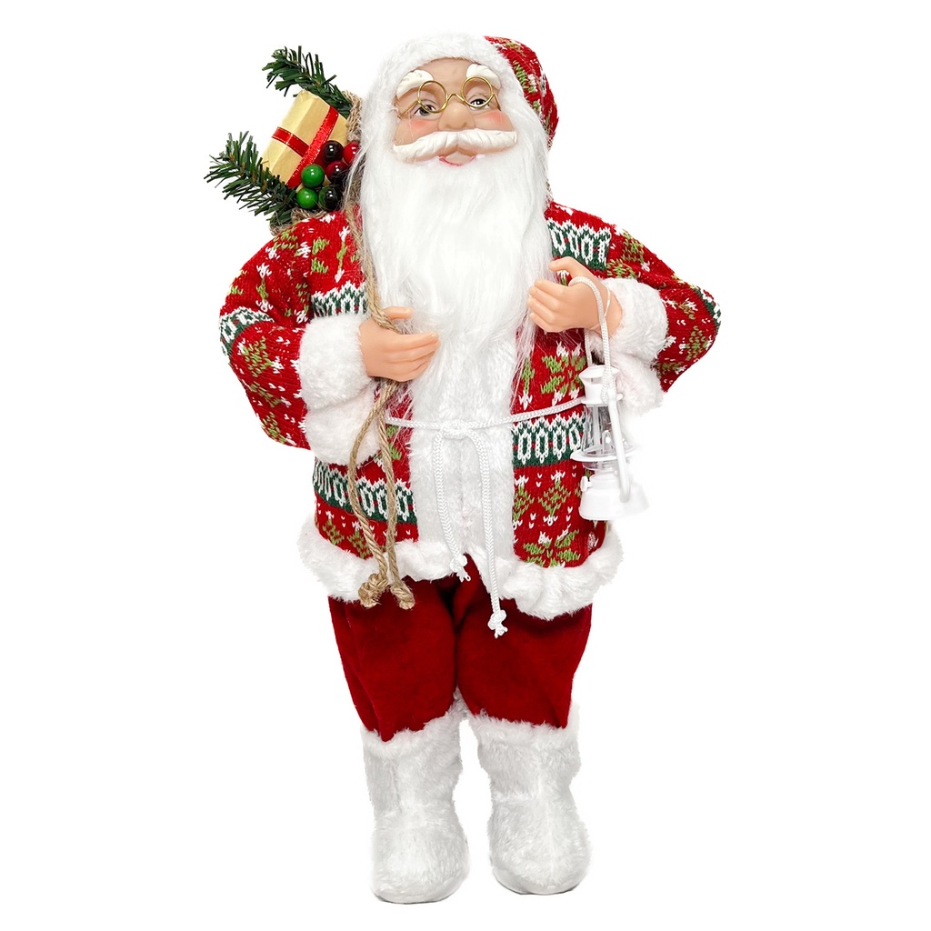 Viejo pascuero 60cm rojo