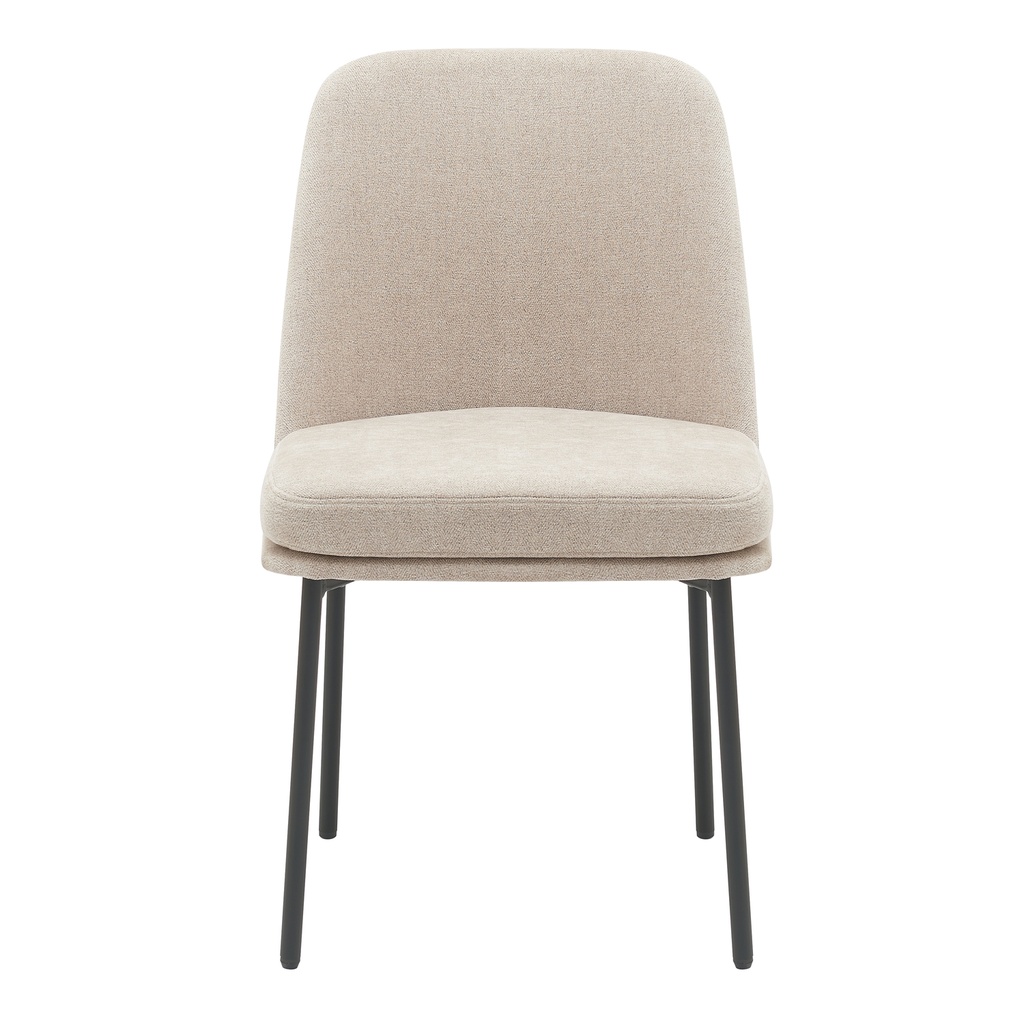 Silla comedor Gaia beige set de 2