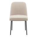 Silla comedor Gaia beige set de 2